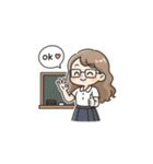 先生はいつもここに」スタンプセット（個別スタンプ：12）