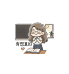 先生はいつもここに」スタンプセット（個別スタンプ：30）