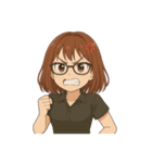 これもあたしだよ（個別スタンプ：7）