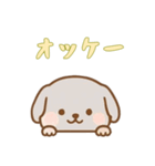 [オッケー専用]のぞく犬（個別スタンプ：2）