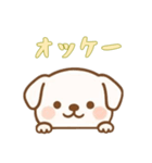 [オッケー専用]のぞく犬（個別スタンプ：12）