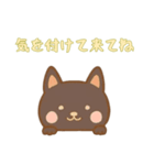 [気を付けて来てね専用]のぞく犬（個別スタンプ：6）