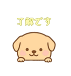 [了解です専用]のぞく犬（個別スタンプ：16）