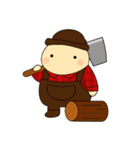 制服シリーズ1 便利で可愛い"ころころん"♪（個別スタンプ：32）