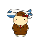 制服シリーズ1 便利で可愛い"ころころん"♪（個別スタンプ：34）