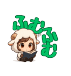 もふもふ羊♡表情豊かな毎日スタンプ（個別スタンプ：26）