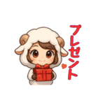 もふもふ羊♡表情豊かな毎日スタンプ（個別スタンプ：28）