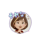 ちびキャラCREAちゃん①（個別スタンプ：5）