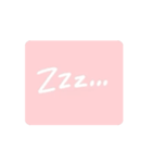 毎日使える挨拶ʕ,,•ﻌ•,,ʔ（個別スタンプ：3）