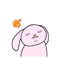 あまりにもかわいい☆動く生粋のウサギさん（個別スタンプ：1）