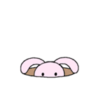あまりにもかわいい☆動く生粋のウサギさん（個別スタンプ：6）