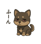 病みかわ柴犬の日常/挨拶/返答（個別スタンプ：18）