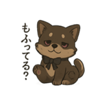 病みかわ柴犬の日常/挨拶/返答（個別スタンプ：27）