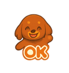 我が家の犬。ミニチュアダックス（個別スタンプ：6）