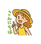 トイプードルと仲良しの日常会話スタンプ（個別スタンプ：34）