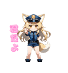 元気いっぱい！犬のおまわりさん（個別スタンプ：27）