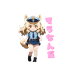 元気いっぱい！犬のおまわりさん（個別スタンプ：28）
