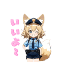 元気いっぱい！犬のおまわりさん（個別スタンプ：36）