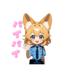 元気いっぱい！犬のおまわりさん（個別スタンプ：40）