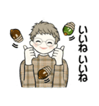 シニアちゃんの秋冬コーデほっこりスタンプ（個別スタンプ：29）