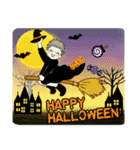 シニアちゃんの秋冬コーデほっこりスタンプ（個別スタンプ：40）