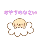 [おやすみなさい専用]お空のワンコ（個別スタンプ：11）