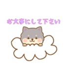 [お大事にして下さい専用]お空のワンコ（個別スタンプ：2）