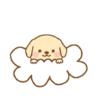 [アレンジ用]お空のワンコ（個別スタンプ：3）