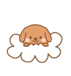 [アレンジ用]お空のワンコ（個別スタンプ：12）