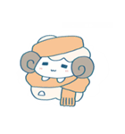 ふわふわひつじちゃんスタンプ（個別スタンプ：29）