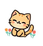 こねこちゃんラブ（個別スタンプ：4）