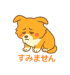 癒しのかわいいコーギー！（個別スタンプ：4）