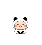 ▶︎動く！パンダタイツまる③（個別スタンプ：9）