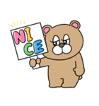 大きい文字！ずーっと使える！（個別スタンプ：21）