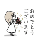 みんなの姉御！ナチュラルシンプル大人の秋（個別スタンプ：40）