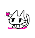 おにゃんぴすたんぷ クラフト（個別スタンプ：3）