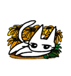 おにゃんぴすたんぷ クラフト（個別スタンプ：13）