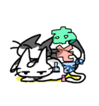 おにゃんぴすたんぷ クラフト（個別スタンプ：30）