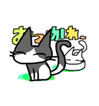 おにゃんぴすたんぷ クラフト（個別スタンプ：32）