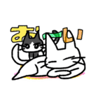 おにゃんぴすたんぷ クラフト（個別スタンプ：34）
