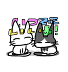 おにゃんぴすたんぷ クラフト（個別スタンプ：37）
