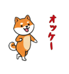 シバ犬と一緒の日常（個別スタンプ：12）