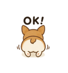プリプリおしりワンコちゃん（個別スタンプ：3）