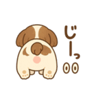 プリプリおしりワンコちゃん（個別スタンプ：12）
