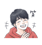 かっこいい男子から労いの言葉/秋（個別スタンプ：32）