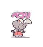 "こもれび日記", ウサギの子, 日常（個別スタンプ：19）