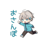 休日★天使界隈くんのひととき（個別スタンプ：35）