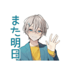 休日★天使界隈くんのひととき（個別スタンプ：36）