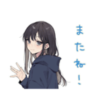 陰キャ女子の推し活バイト★（個別スタンプ：3）
