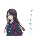 陰キャ女子の推し活バイト★（個別スタンプ：4）